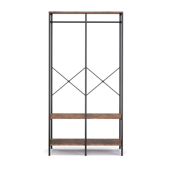 Portant/penderie vintage BONITA, 94 x 180 cm