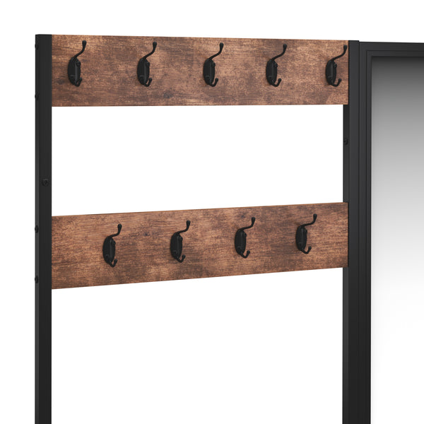 Kleiderständer Garderobe mit Spiegel Vintage BONITA