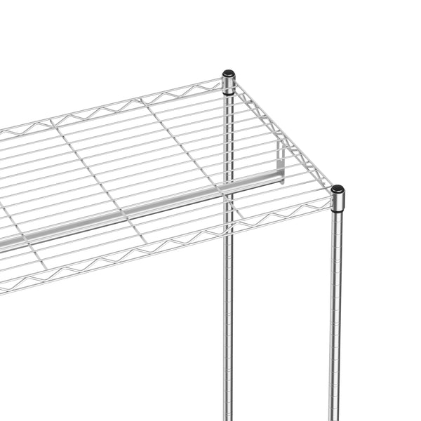 Kleiderständer 1 Stange bis 50 kg silber