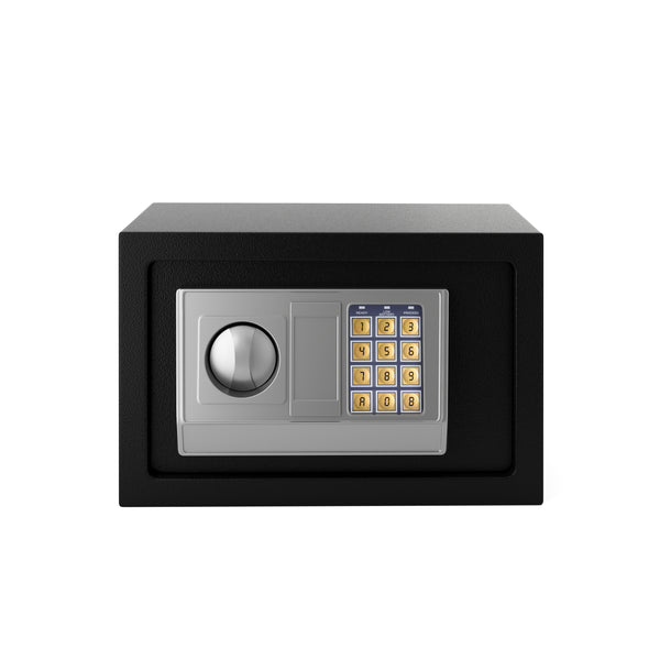 Elektronischer Möbeltresor schwarz