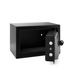 Elektronischer Möbeltresor schwarz
