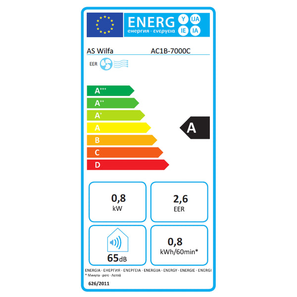 Klimaanlage Wilfa CHILL 7 mit 7000 BTU