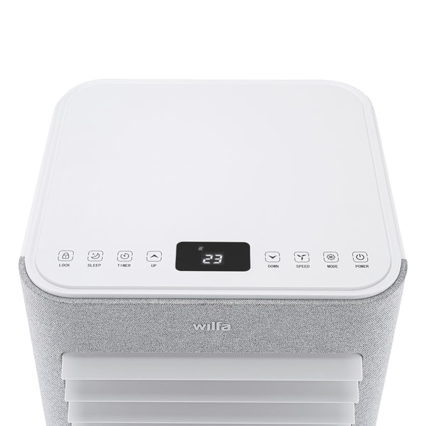 Klimaanlage Wilfa CHILL 9 mit 9000 BTU grau/weiss