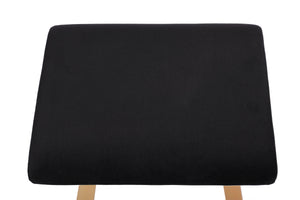 black kneeling chair