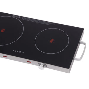 Kochplatte infrarot 2er Kochfeld 2800W