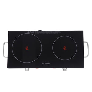 Kochplatte infrarot 2er Kochfeld 2800W
