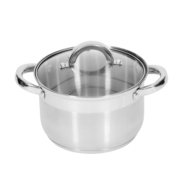 Ensemble de 15 casseroles en acier inoxydable