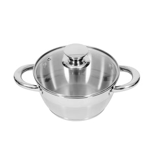 Ensemble de 6 casseroles en acier inoxydable