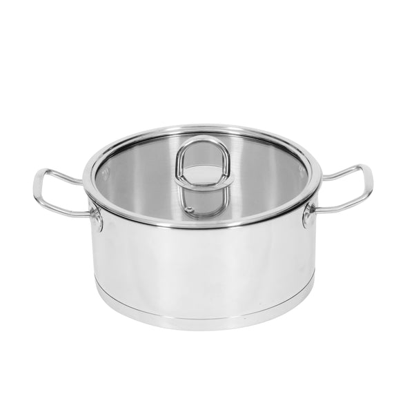 Ensemble de 7 casseroles en acier inoxydable