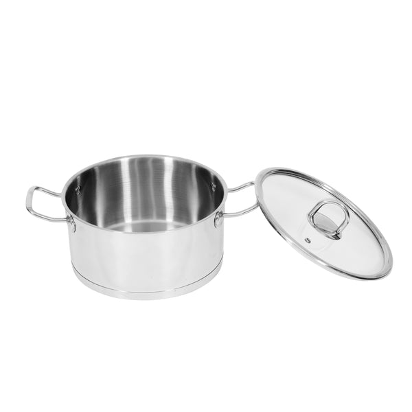 Ensemble de 7 casseroles en acier inoxydable