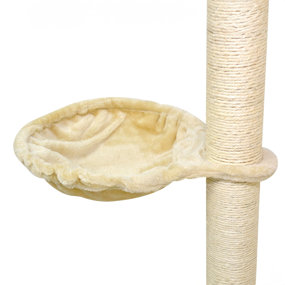 2x cat tree baskets, beige, 40 cm
