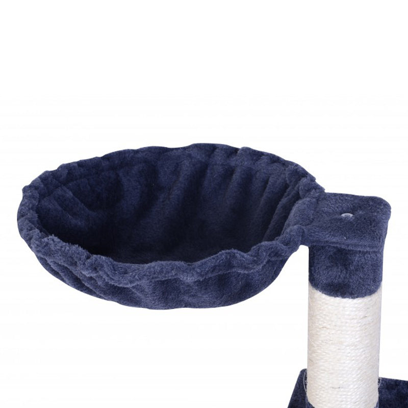 2x cat tree baskets, blue, 40 cm