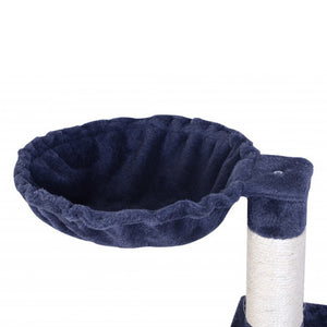 2x Körbchen für Katzenbaum blau 40 cm