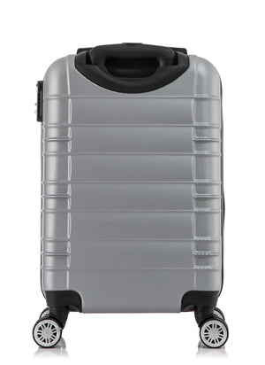 Reisekoffer Hartschalenkoffer 4er SET silber