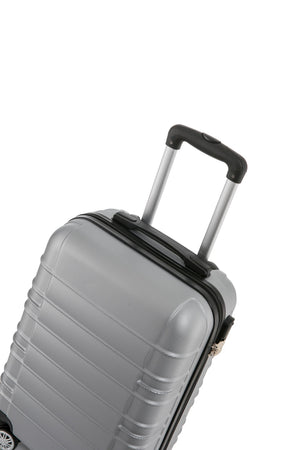 Reisekoffer Hartschalenkoffer 4er SET silber