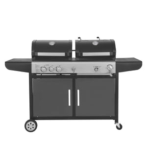 BBQ Kombigrill, Gas und Holzkohle