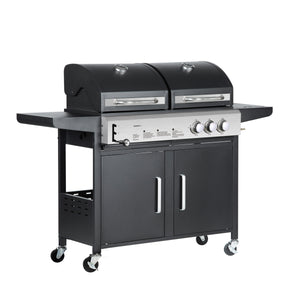 Kombigrill Gas 2+1 Brenner und Holzkohle