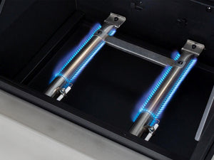 Kombigrill Gas 2+1 Brenner und Holzkohle