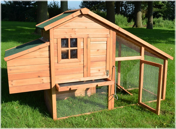 Komfort Hühnerhaus Hühnerstall mit Nistkasten XXL