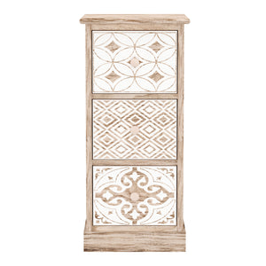Kommode ASHFORD 3 Schubladen 29 x 25 x 63 cm natur