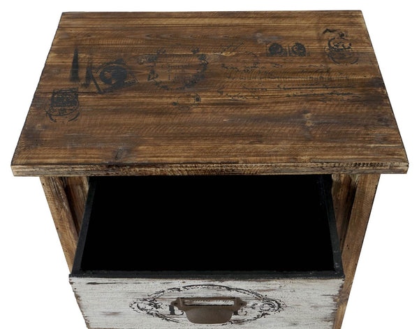 Kommode Cadiz Shabby-Look Vintage 79x48x33cm