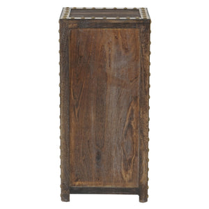 Kommode Duran 70x33x26cm Vintage ~ braun