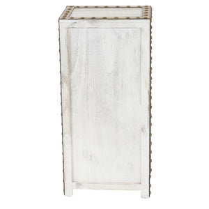 Kommode Duran 70x33x26cm Vintage ~ weiss