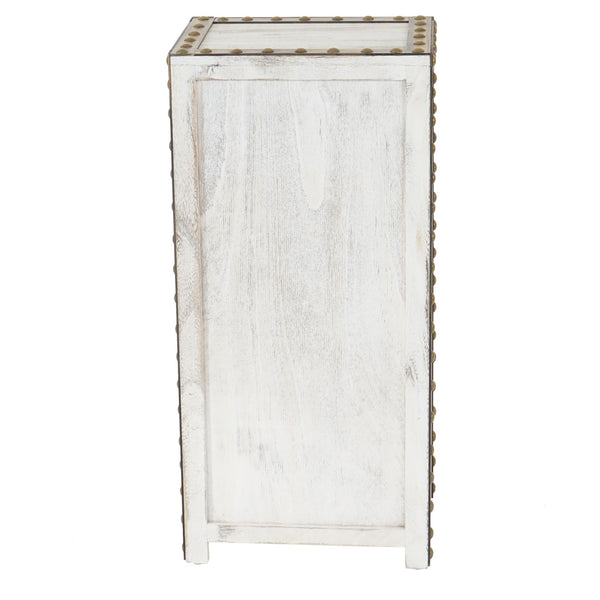 Kommode Duran 70x33x26cm Vintage ~ weiss