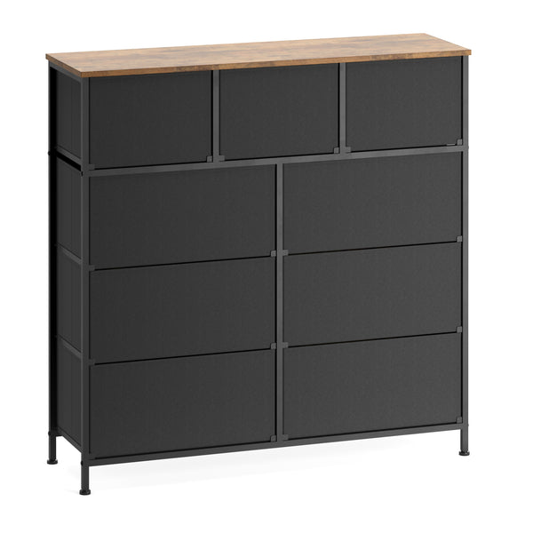 Kommode Vintage FIORELLA 9 Schubladen 100 x 100 cm