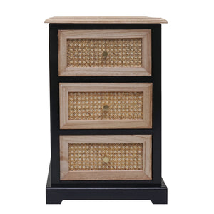 Kommode JAM-K87 FSC-zertifiziert Rattan 63x40x28cm