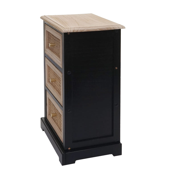 Kommode JAM-K87 FSC-zertifiziert Rattan 63x40x28cm