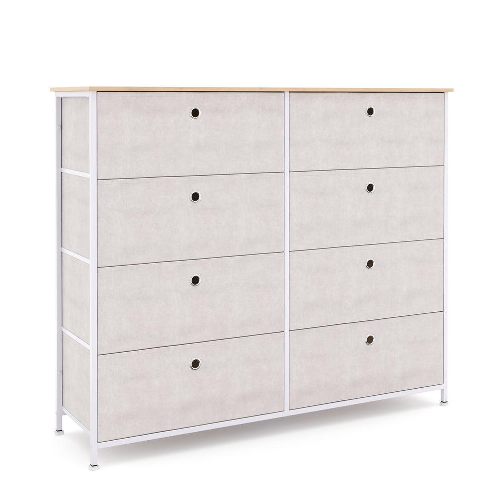 Cassettiera MIKA 120 x 100 cm beige