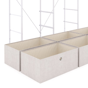 Kommode MIKA 120 x 100 cm beige