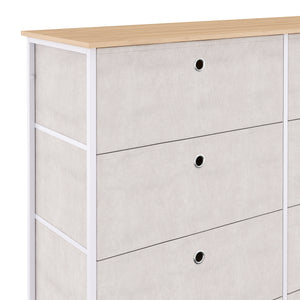 Kommode MIKA 120 x 100 cm beige
