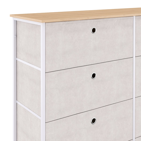 Kommode MIKA 120 x 100 cm beige