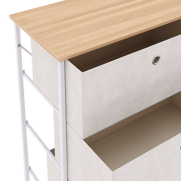 Kommode MIKA 120 x 100 cm beige