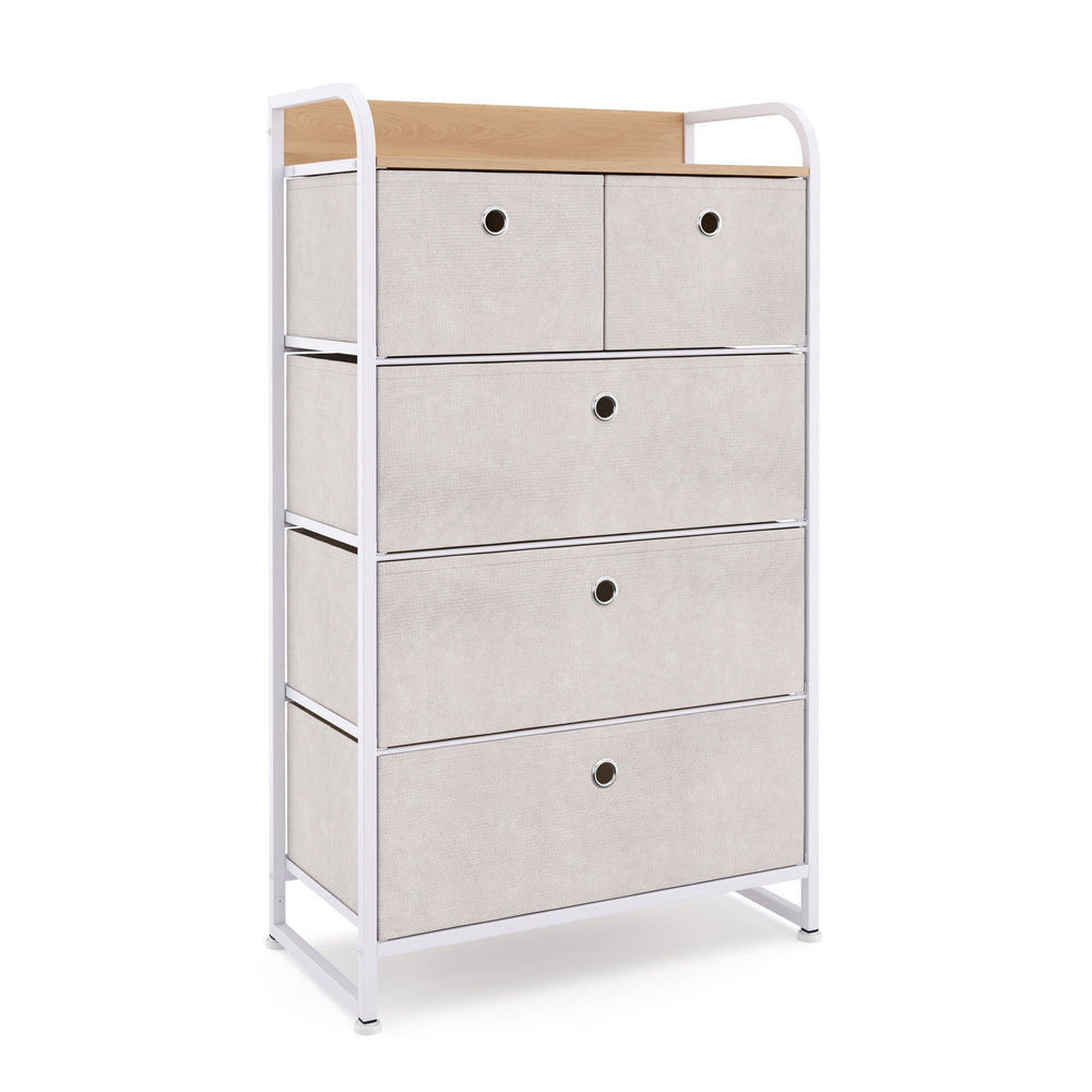 Cassettiera beige MIKA