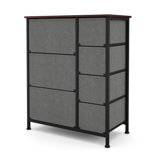 Kommode MIKA 60 x 72.5 cm anthrazit