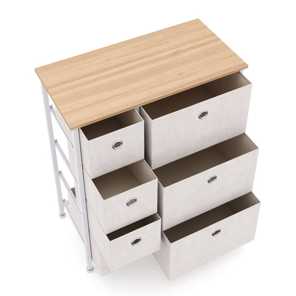 Kommode MIKA 60 x 72.5 cm beige