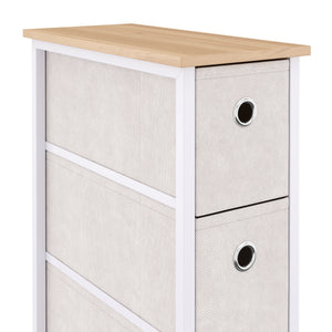 Kommode MIKA 20 x 72.5 cm beige