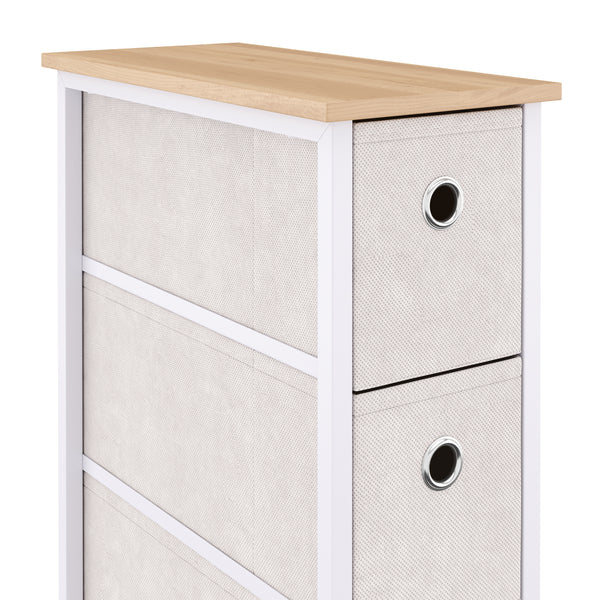 Kommode MIKA 20 x 72.5 cm beige