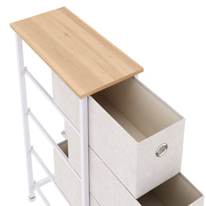 Kommode MIKA 20 x 72.5 cm beige