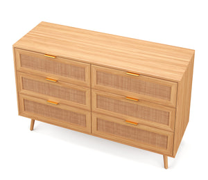 Kommode Holz ARNO 6 Schubladen