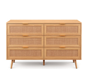 Kommode Holz ARNO 6 Schubladen