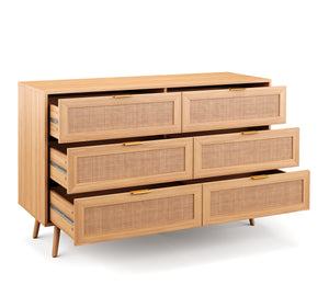 Kommode Holz ARNO 6 Schubladen