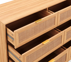 Kommode Holz ARNO 6 Schubladen