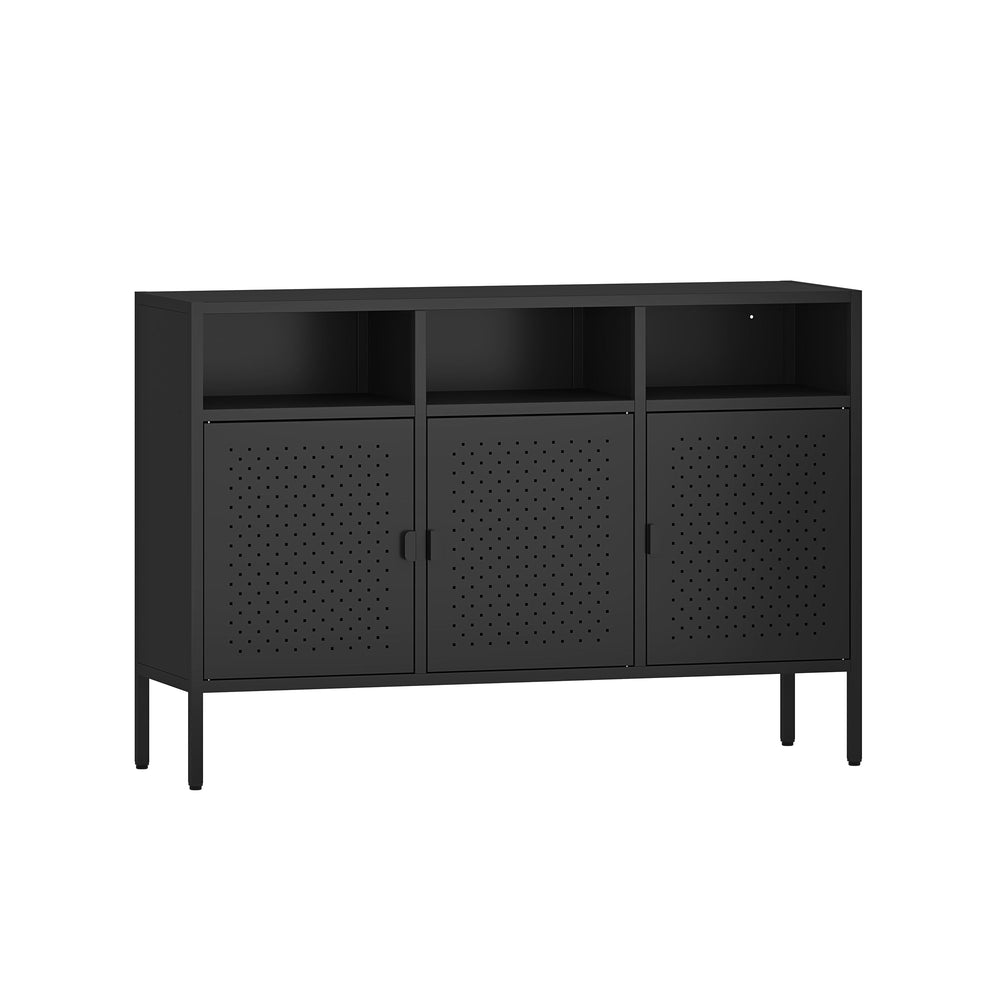 Metal chest of drawers AMET black
