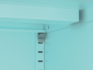 Kommode Metall BRANDO 80 x 101 cm mint