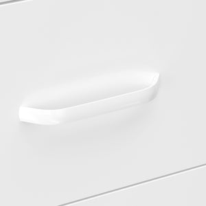Kommode Metall KLAUS 3 Schubladen 42 x 101 cm weiss