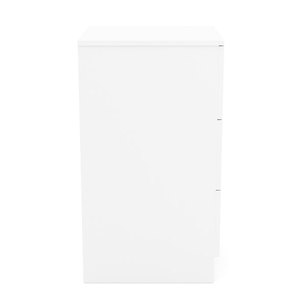 Kommode SENA 3 Schubladen 40 x 71 cm weiss